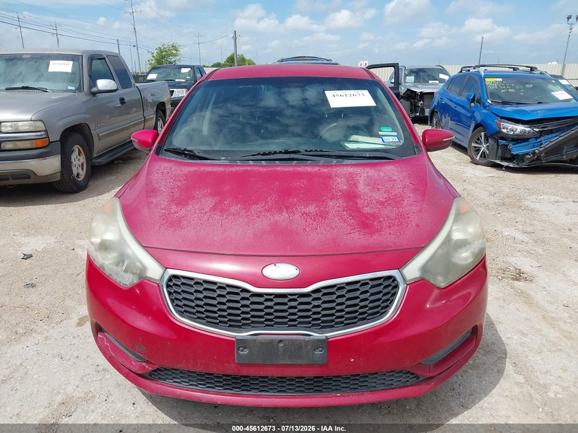 2014 KIA FORTE SEDAN 1.8L I-4 DOHC, VVT, 148HP