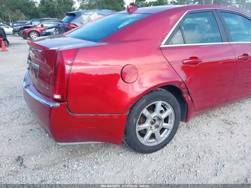 2009 Cadillac Cts Rwd W/1Sb VIN: 1G6DU57V290158361 Lot: 45612675