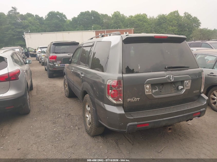 2007 HONDA PILOT auction photo 3