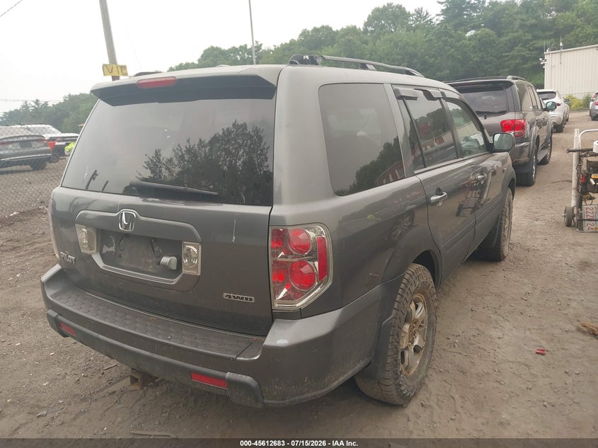 2007 HONDA PILOT auction photo 4