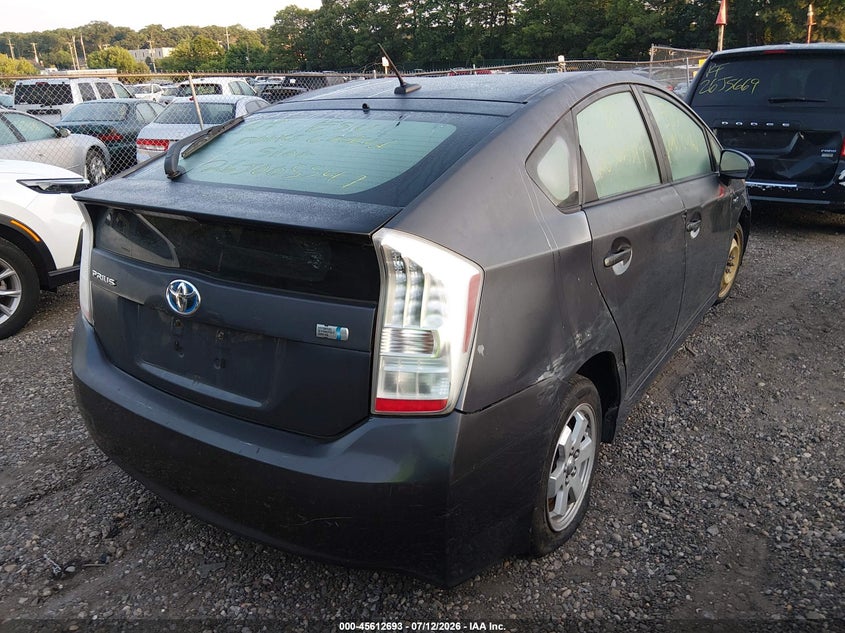 2010 TOYOTA PRIUS auction photo 4