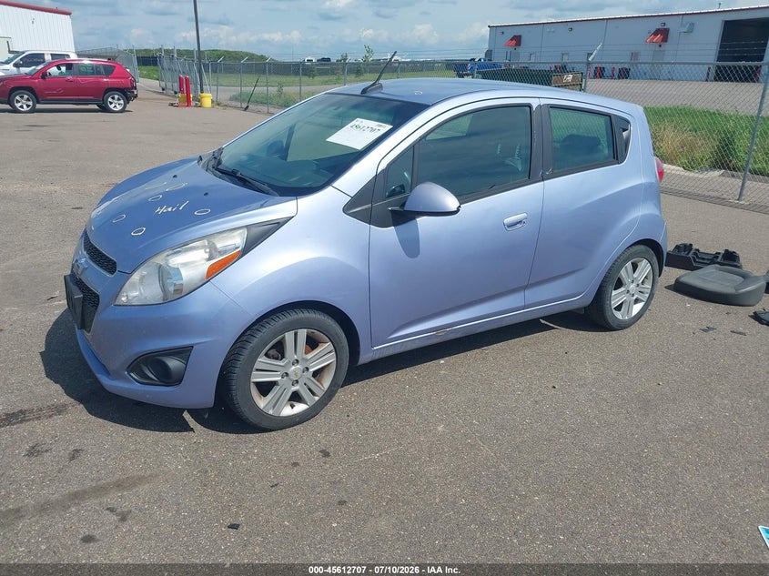 2014 Chevrolet Spark 1Lt Auto VIN: KL8CD6S94EC537615 Lot: 45612707