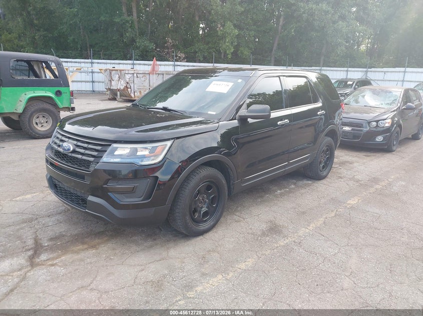 Vin: 1fm5k8ar0jgb93170, lot: 46111179, ford police interceptor utility 20182