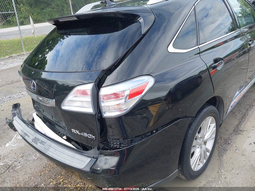 2012 Lexus Rx 450H VIN: JTJBC1BA6C2432612 Lot: 45612734