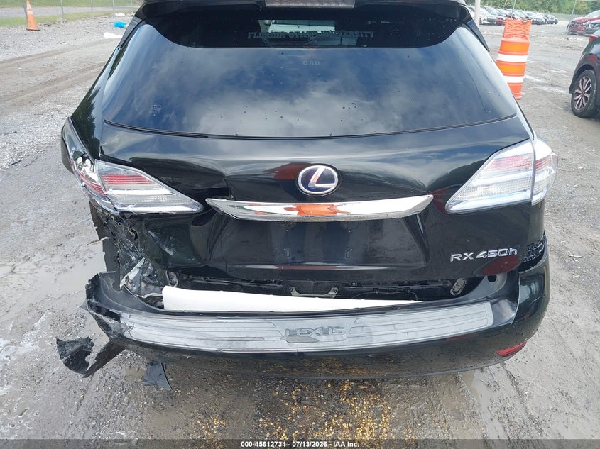 2012 Lexus Rx 450H VIN: JTJBC1BA6C2432612 Lot: 45612734