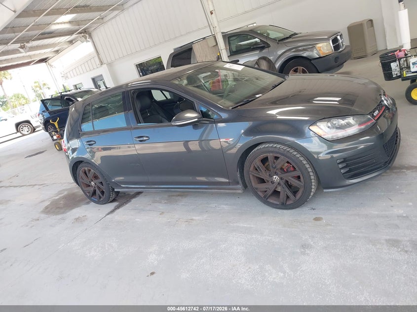 2016 Volkswagen Golf Gti Se 4-Door VIN: 3VW5T7AUXGM042073 Lot: 45612742