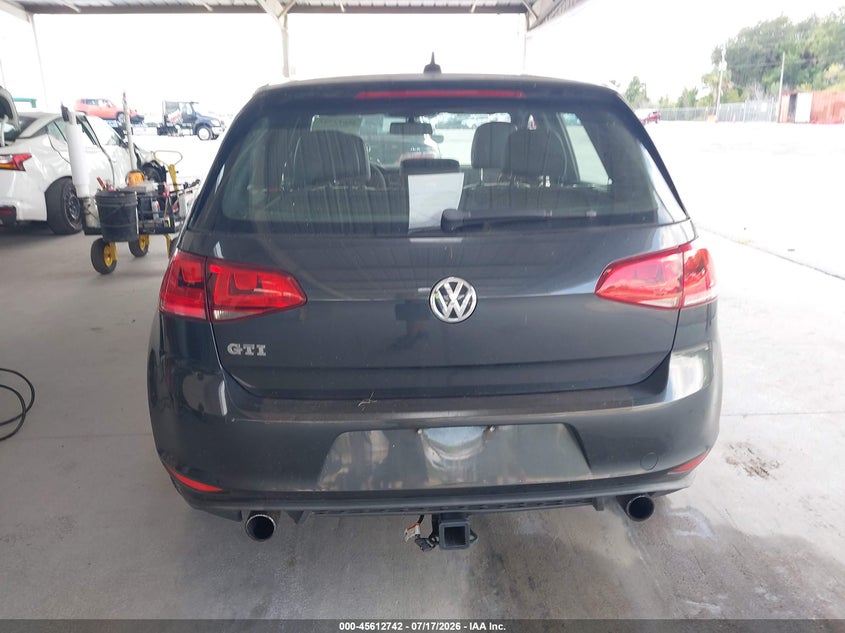 2016 Volkswagen Golf Gti Se 4-Door VIN: 3VW5T7AUXGM042073 Lot: 45612742