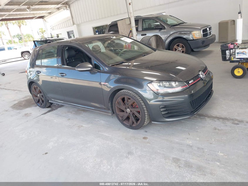 2016 VOLKSWAGEN GOLF GTI auction photo 1
