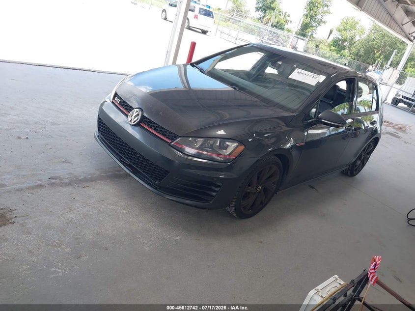 2016 VOLKSWAGEN GOLF GTI auction photo 2
