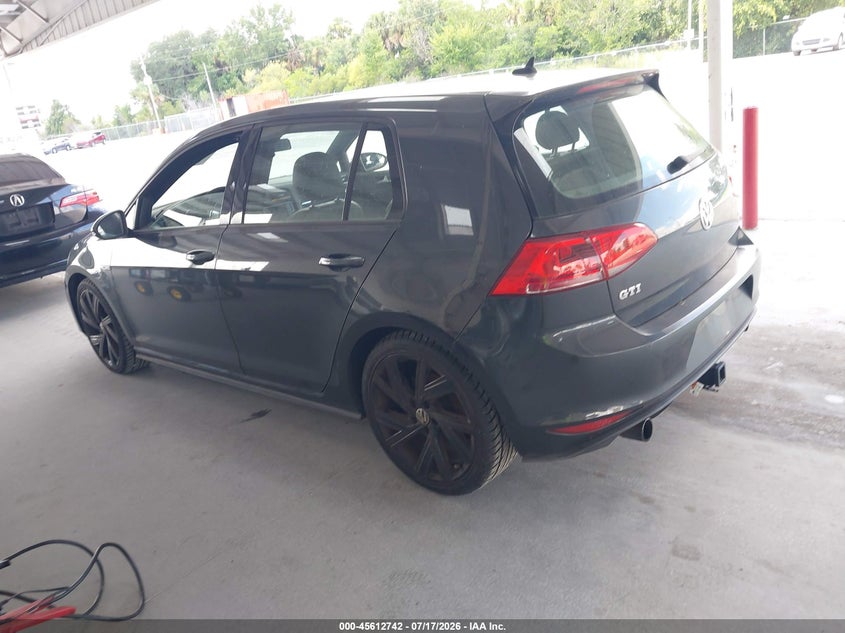 2016 VOLKSWAGEN GOLF GTI auction photo 3