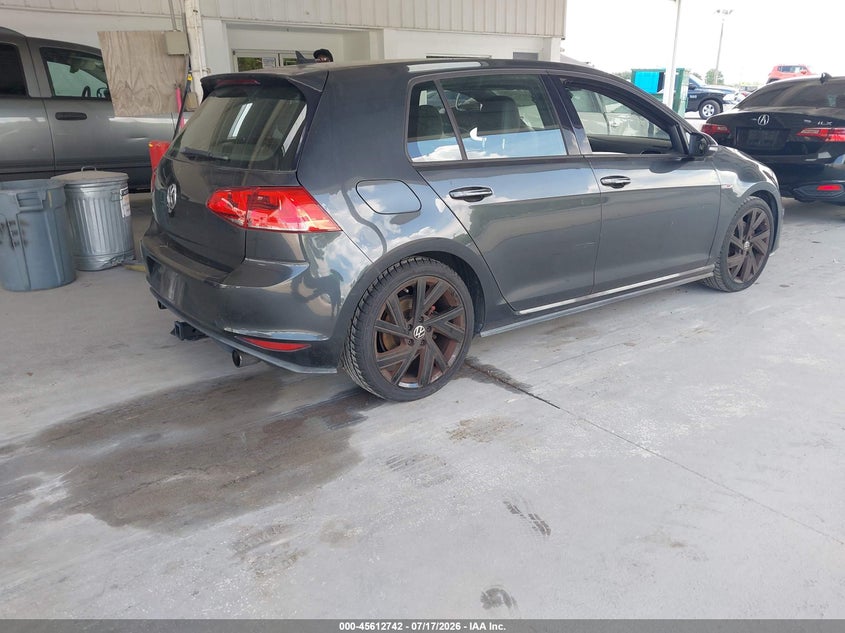 2016 VOLKSWAGEN GOLF GTI auction photo 4