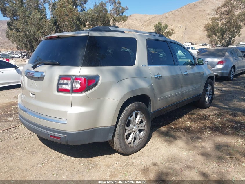 Vin: 1gkkrrkd4fj203919, lot: 46111211, gmc acadia slt-1 20154