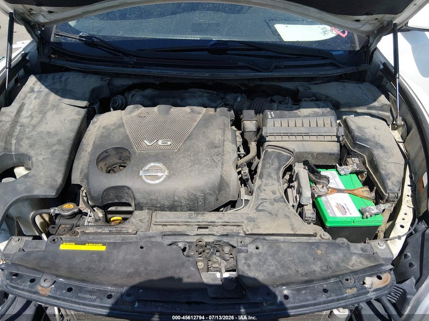 2009 Nissan Maxima 3.5 Sv VIN: 1N4AA51EX9C848820 Lot: 45612794