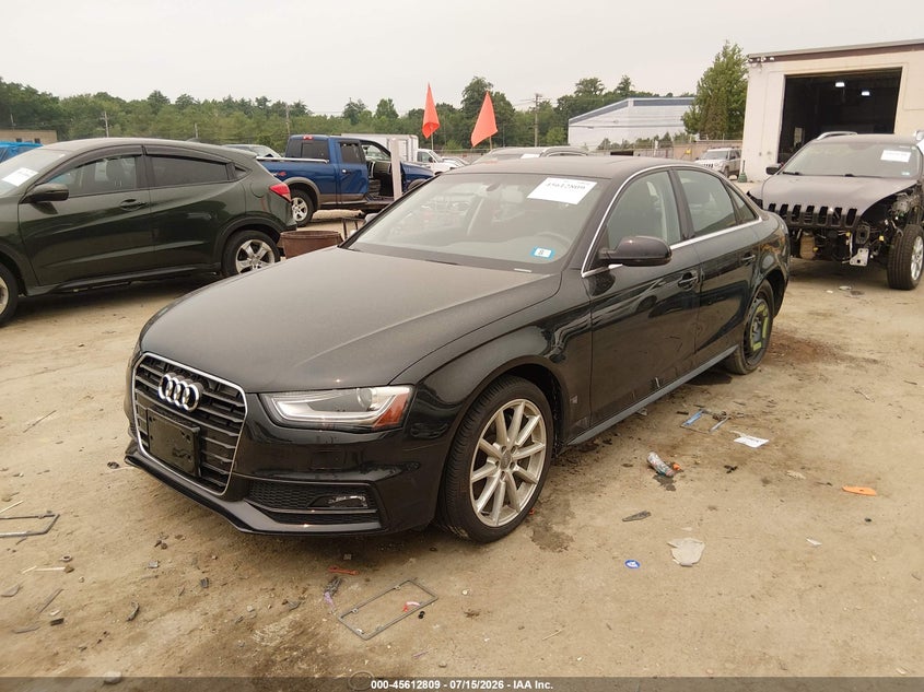 Vin: wauefafl3en007415, lot: 46111259, audi a4 2.0t premium 20142