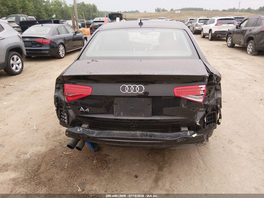 2014 Audi A4 2.0T Premium VIN: WAUEFAFL3EN007415 Lot: 45612809
