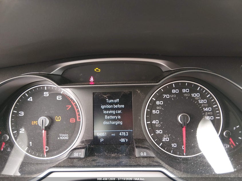 2014 Audi A4 2.0T Premium VIN: WAUEFAFL3EN007415 Lot: 45612809