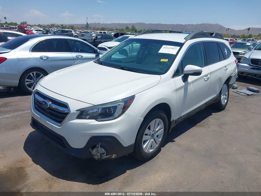 Vin: 4s4bsafc5j3291424, lot: 46111263, subaru outback 2.5i premium 20182