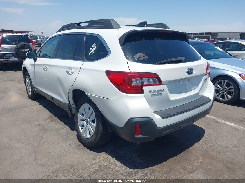 Vin: 4s4bsafc5j3291424, lot: 46111263, subaru outback 2.5i premium 20183