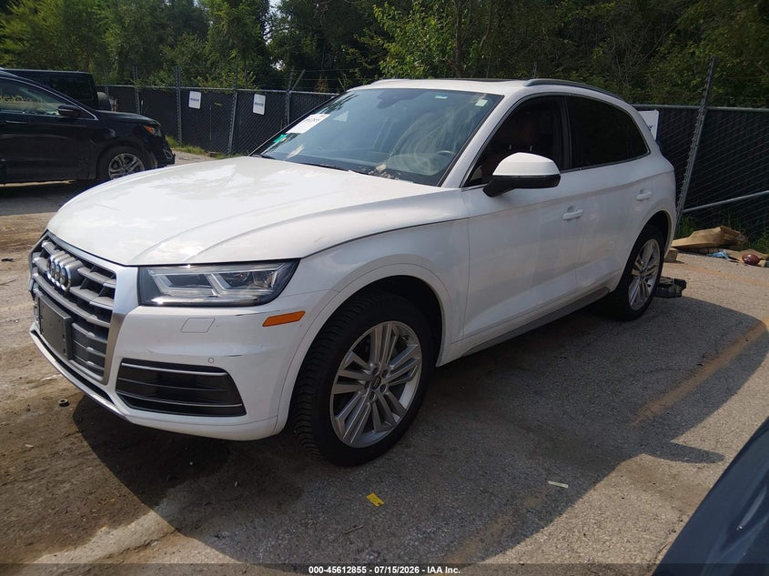 Vin: wa1bnafyxj2022505, lot: 46111305, audi q5 2.0t premium/2.0t tech premium 20182