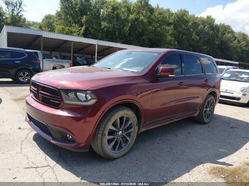 Vin: 1c4rdjdg9hc917764, lot: 46111314, dodge durango gt awd 20172