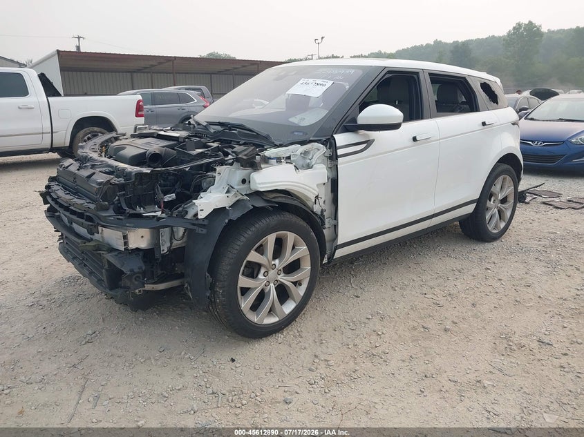 Vin: salzp2fx4lh061322, lot: 46111340, land rover range rover evoque se 20202