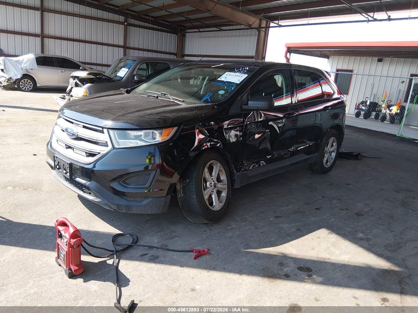 Vin: 2fmpk4g94gbc33338, lot: 46111343, ford edge se 20162
