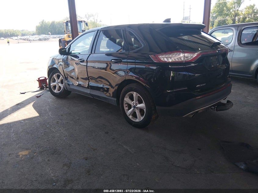 Vin: 2fmpk4g94gbc33338, lot: 46111343, ford edge se 20163