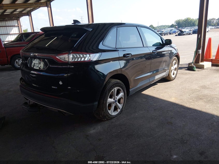 Vin: 2fmpk4g94gbc33338, lot: 46111343, ford edge se 20164