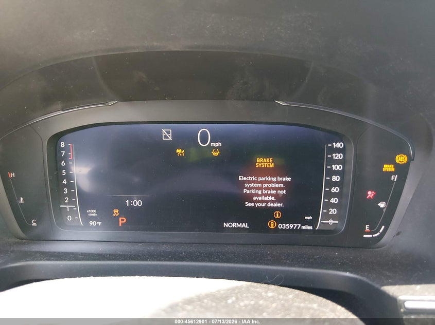 2023 Honda Pilot Awd Elite VIN: 5FNYG1H84PB043170 Lot: 45612901