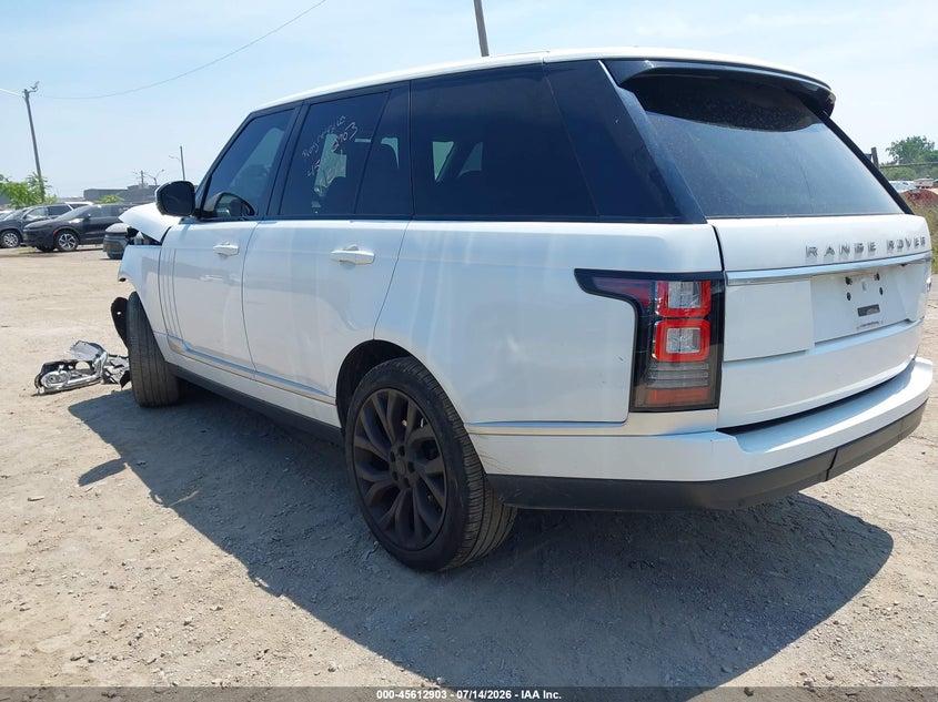 Vin: salgr2vf6fa238654, lot: 46111353, land rover range rover 3.0l v6 supercharged 20153