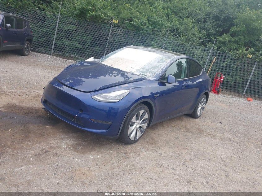 2021 TESLA MODEL Y auction photo 2