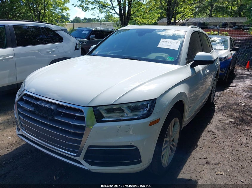 Vin: wa1bnafy1j2248321, lot: 46111386, audi q5 2.0t premium/2.0t tech premium 20182