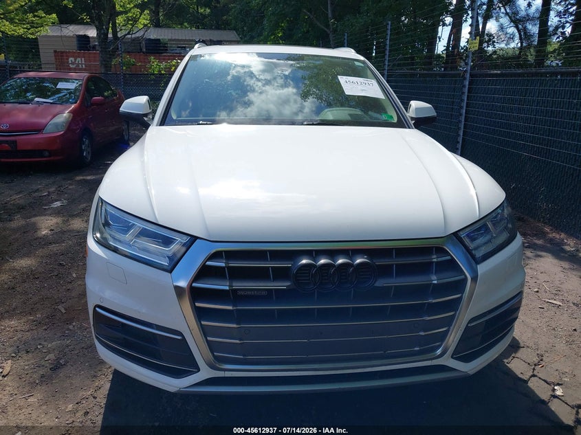 2018 Audi Q5 2.0T Premium/2.0T Tech Premium VIN: WA1BNAFY1J2248321 Lot: 45612937