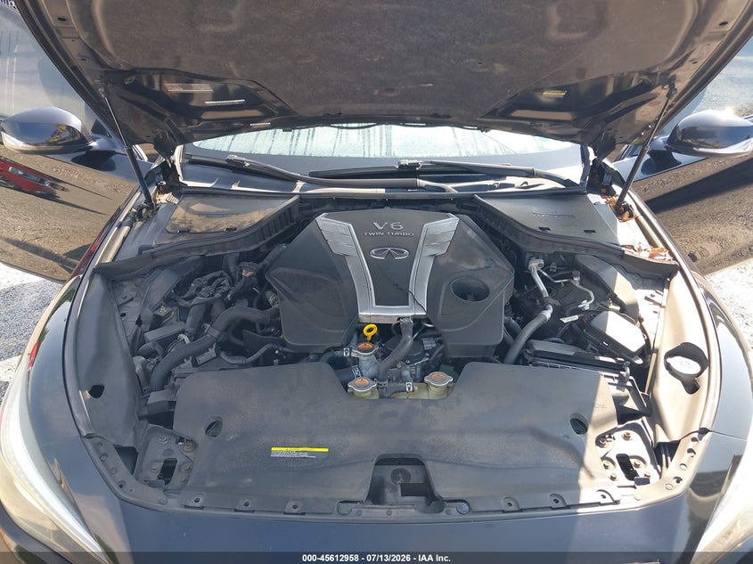 2018 Infiniti Q50 3.0T Luxe VIN: JN1EV7AR9JM436601 Lot: 45612958