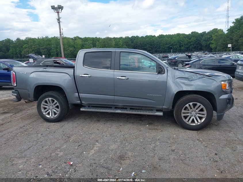 2018 GMC Canyon Slt VIN: 1GTG6DEN6J1313641 Lot: 45612964