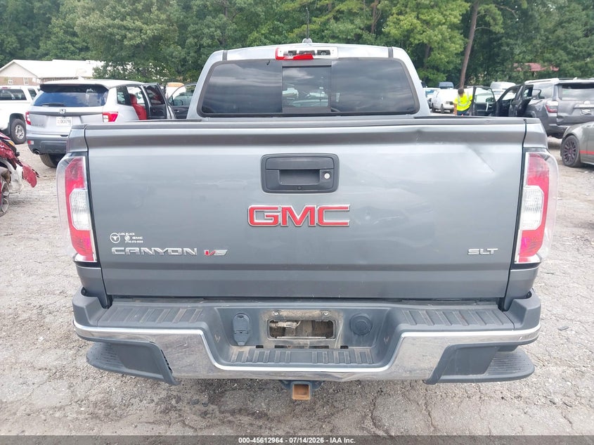 2018 GMC Canyon Slt VIN: 1GTG6DEN6J1313641 Lot: 45612964