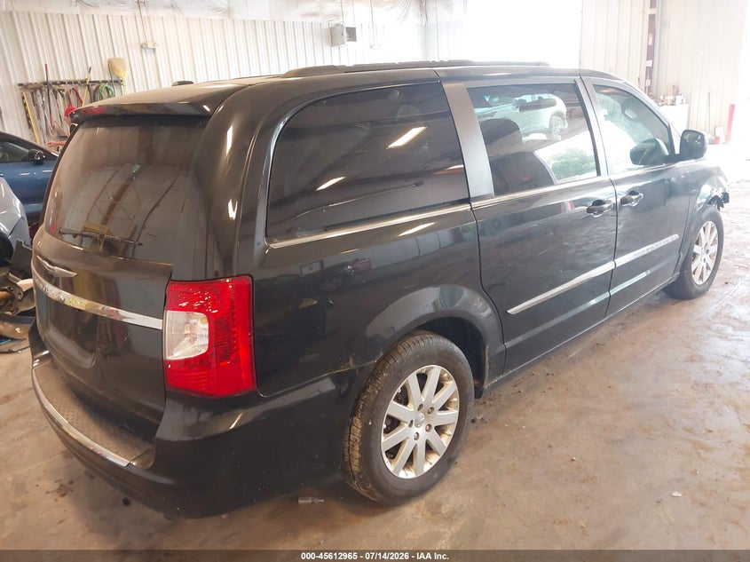 Vin: 2c4rc1bg9er115076, lot: 46111415, chrysler town & country touring 20144