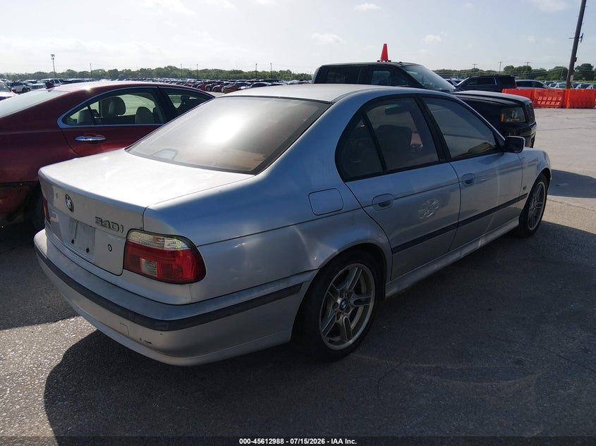 2000 BMW 540I VIN: WBADN5349YGC94287 Lot: 45612988