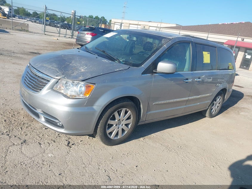 Vin: 2c4rc1bg6gr305355, lot: 46111449, chrysler town & country touring 20162