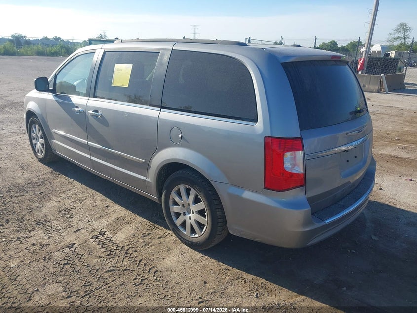 Vin: 2c4rc1bg6gr305355, lot: 46111449, chrysler town & country touring 20163