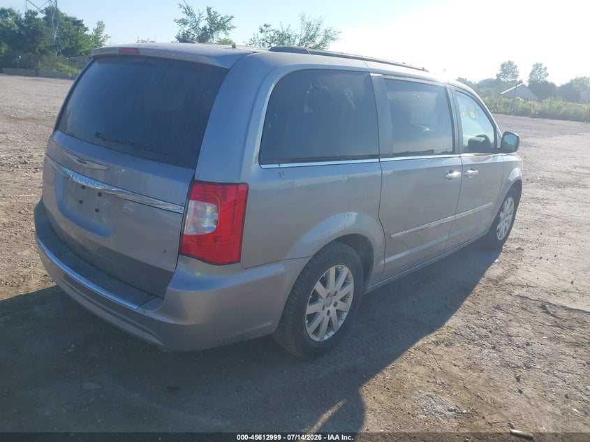 Vin: 2c4rc1bg6gr305355, lot: 46111449, chrysler town & country touring 20164