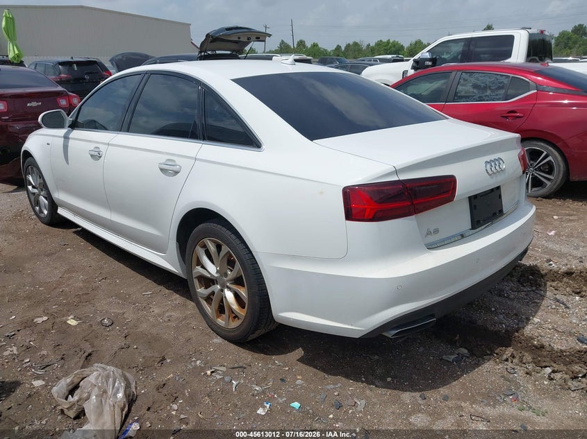 Vin: wauc8afc9jn095544, lot: 46111462, audi a6 2.0t premium/2.0t sport 20183