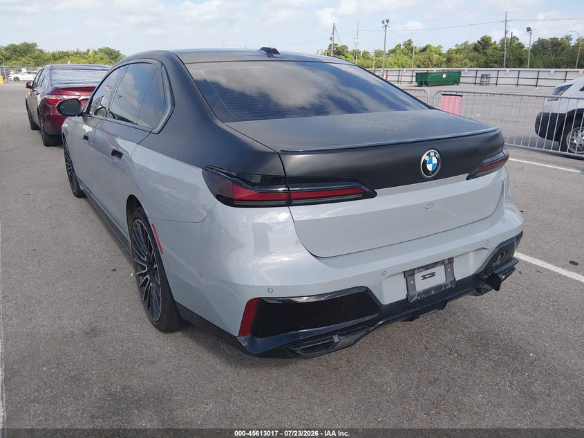Vin: wba33ej05rcr72167, lot: 46111467, bmw 760i xdrive 20243