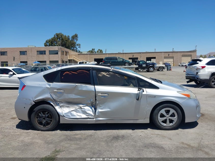 2013 Toyota Prius Four VIN: JTDKN3DU5D1684875 Lot: 45613026