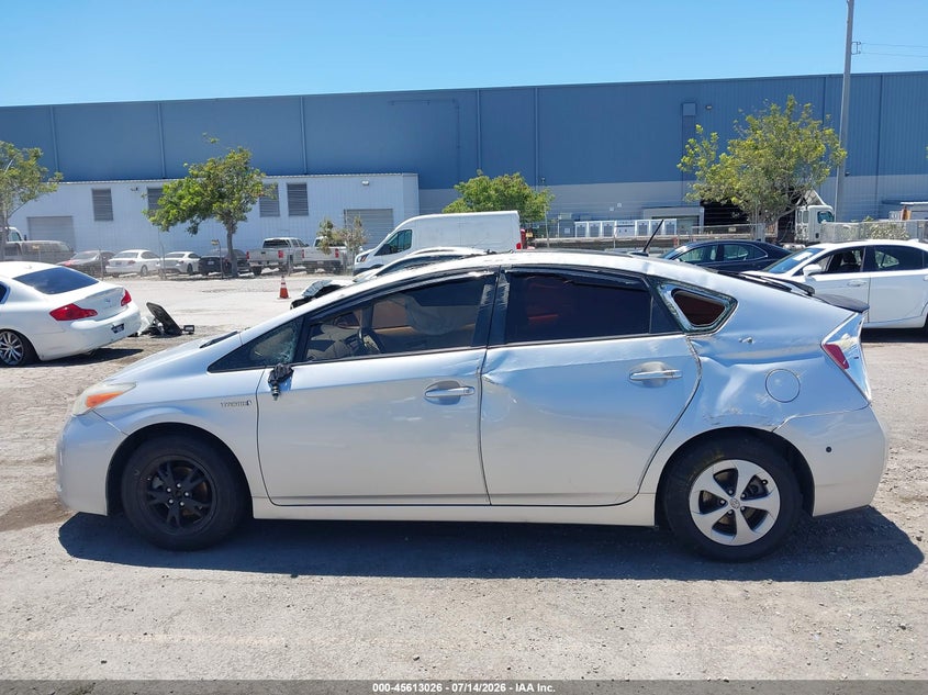 2013 Toyota Prius Four VIN: JTDKN3DU5D1684875 Lot: 45613026