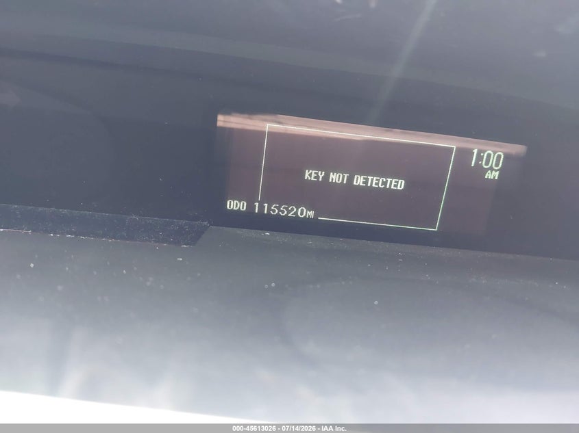 2013 Toyota Prius Four VIN: JTDKN3DU5D1684875 Lot: 45613026