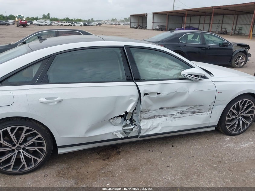 2023 Audi A8 L 55 Tfsi Quattro Tiptronic VIN: WAULDAF84PN009881 Lot: 45613031
