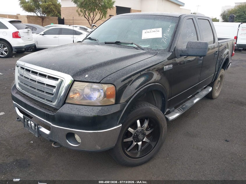 2006 Ford F-150, Лівий зад, IAAI, VIN 1FTPW14596KA66780 — фото 2