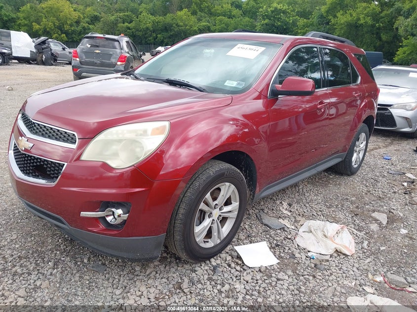 2012 Chevrolet Equinox, Удар сзади, IAAI, VIN 2GNALPEK2C6390178 — фото 2