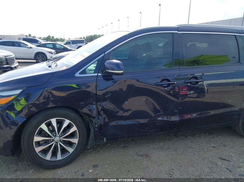 2018 Kia Sedona Sx VIN: KNDMC5C17J6376509 Lot: 45613049